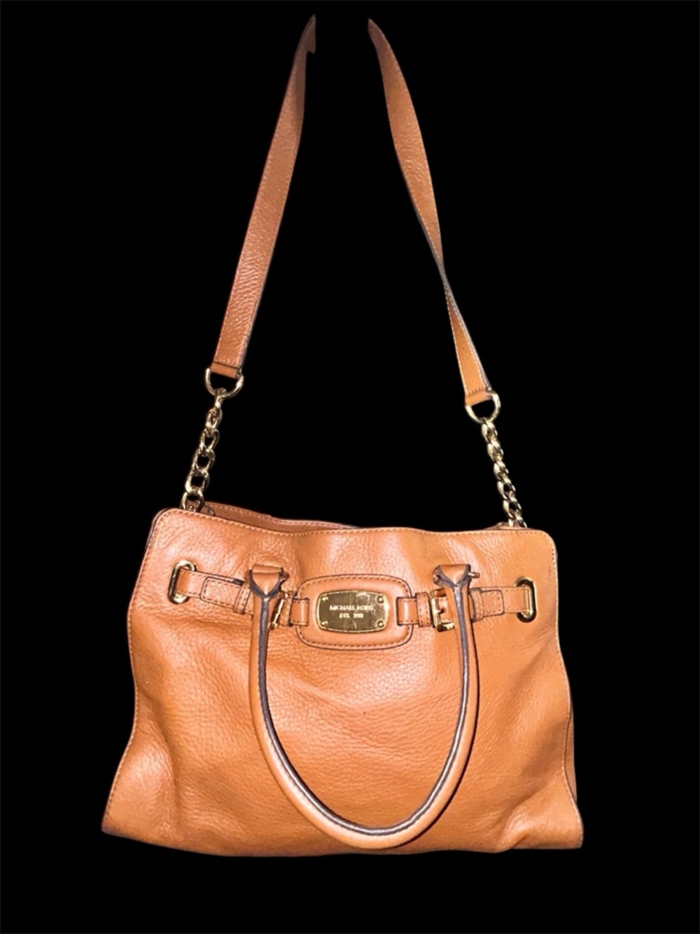Michael Kors Bedford Large Tote Pebbled Leather AS IS (See Photos)